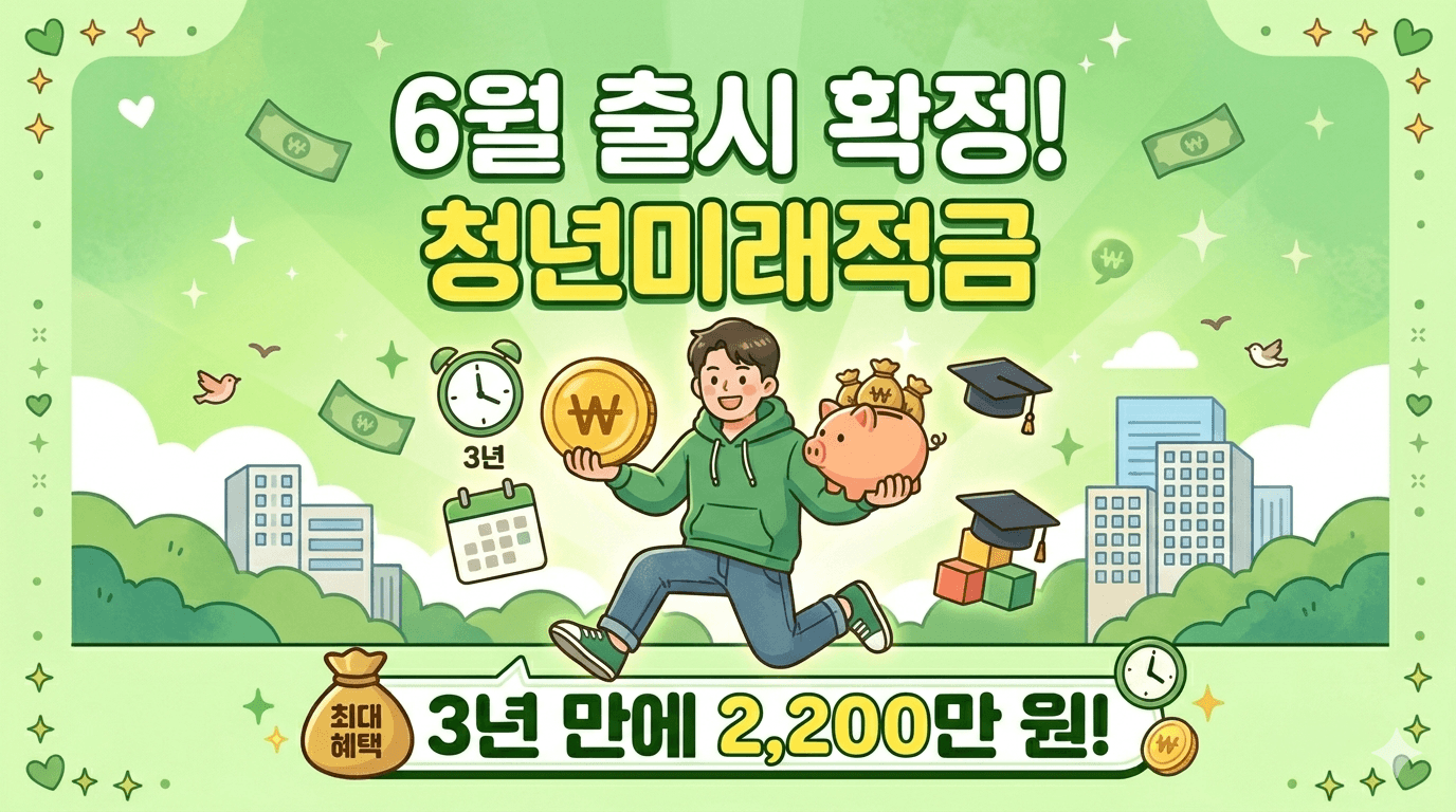 청년미래적금으로 3년 만에 2,200만 원 만드는 법