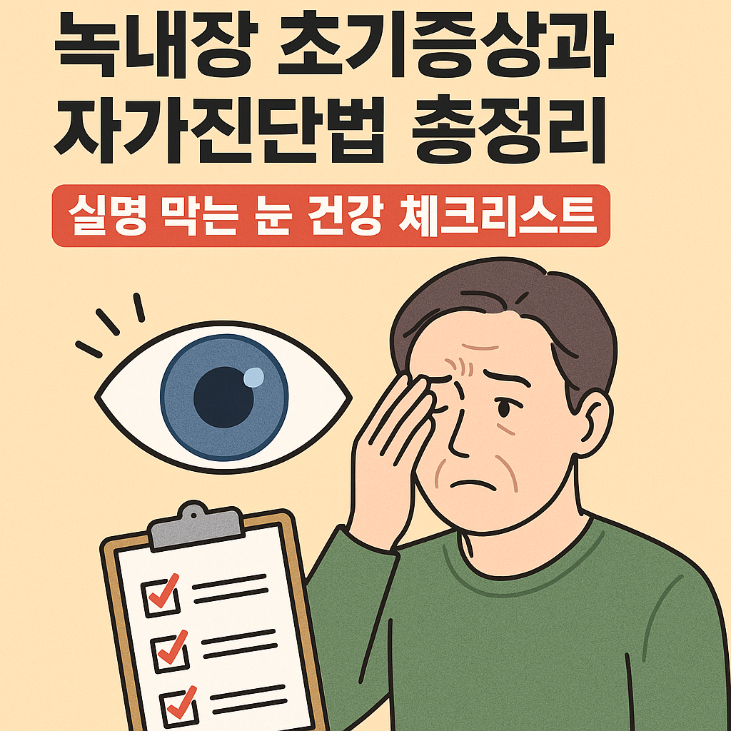 녹내장 관련 사진