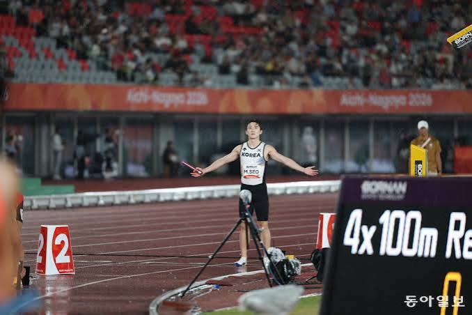 남자 400M 계주 동메달