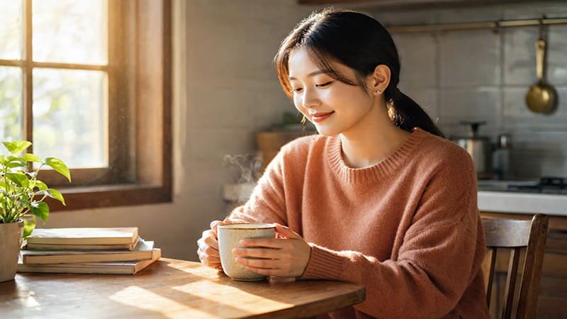 <img src=”warm_light_comfort.jpg” alt=”따뜻한 빛이 전하는 소소한 위로의 순간”>