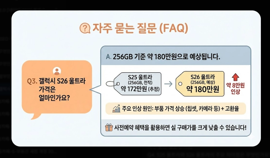 갤럭시 S26 울트라 출시일 [사전예약 혜택] 가격 스펙 변화 및 구매 전략 5단계