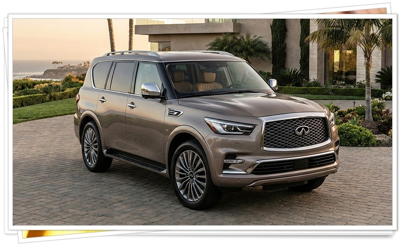 인피니티 QX80 대형 럭셔리 SUV