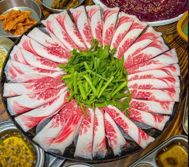 생방송오늘저녁 차돌박이구절판