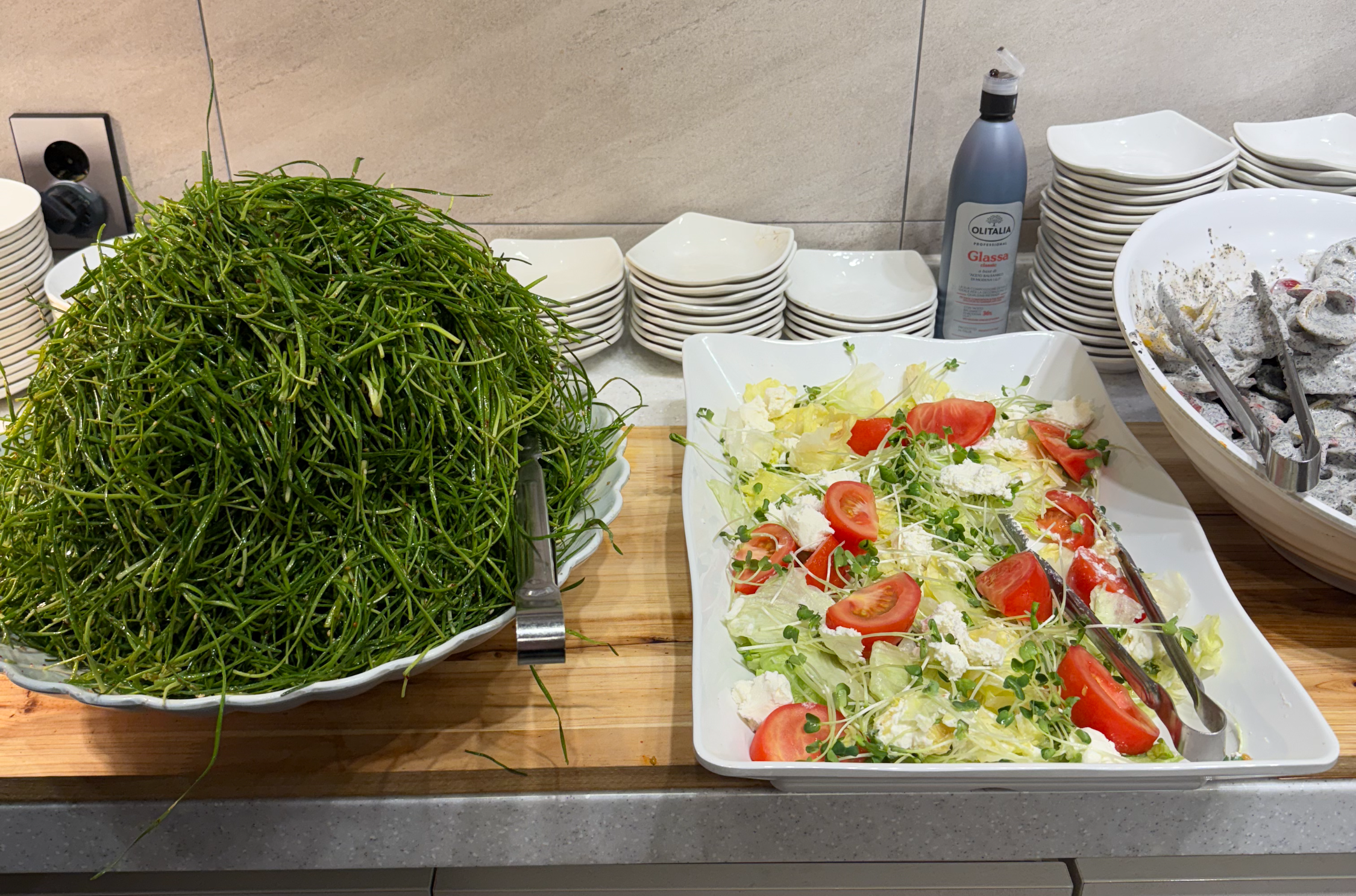 신선한 야채와 토마토