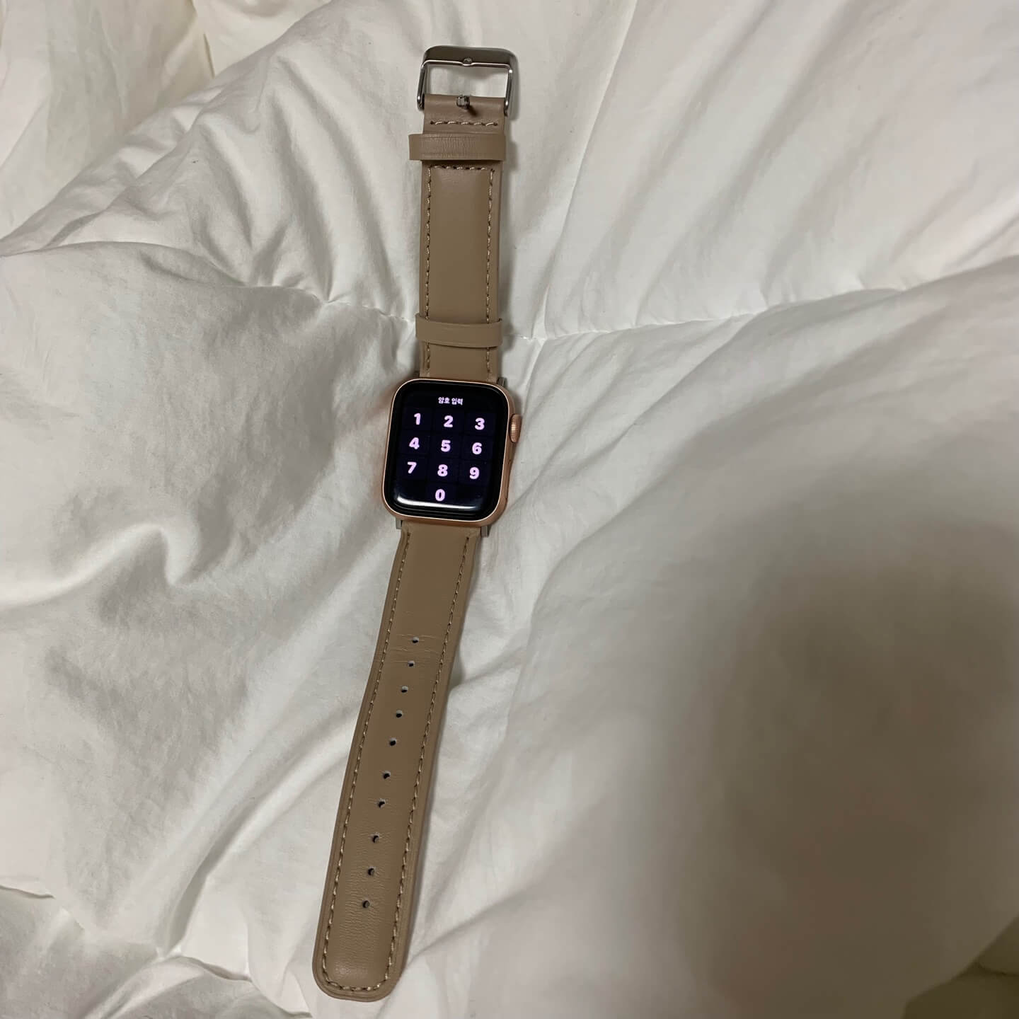 애플워치스트랩가죽