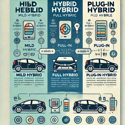 하이브리드 차량의 종류와 특징: 플러그인 하이브리드(PHEV)의 국산차 부재 이유 알아보기