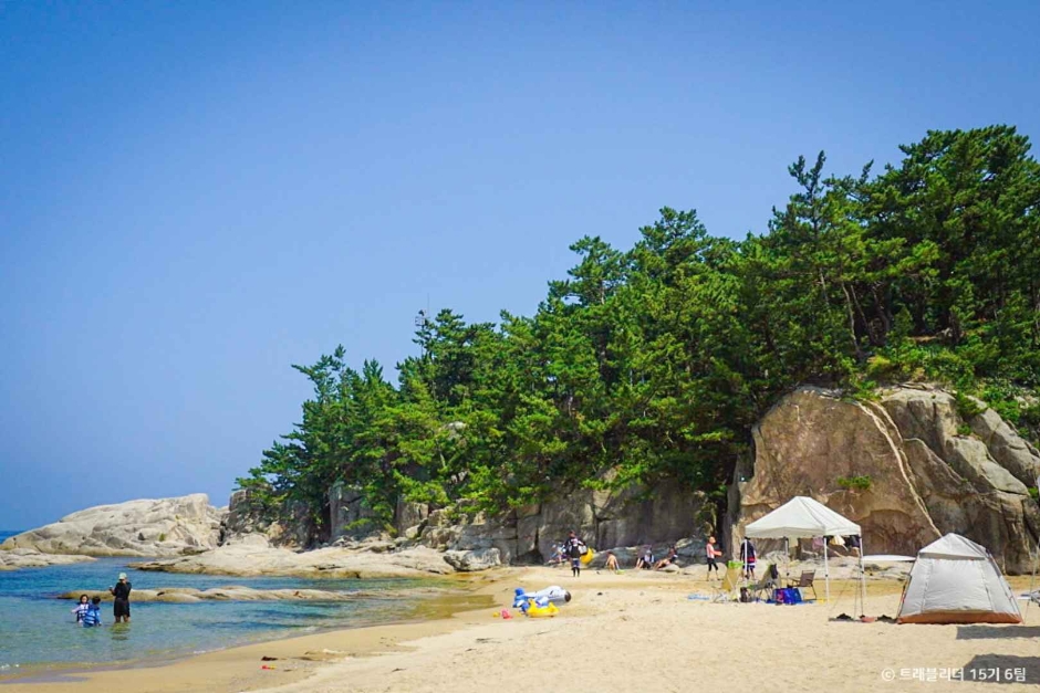 고성 송지호 해수욕장