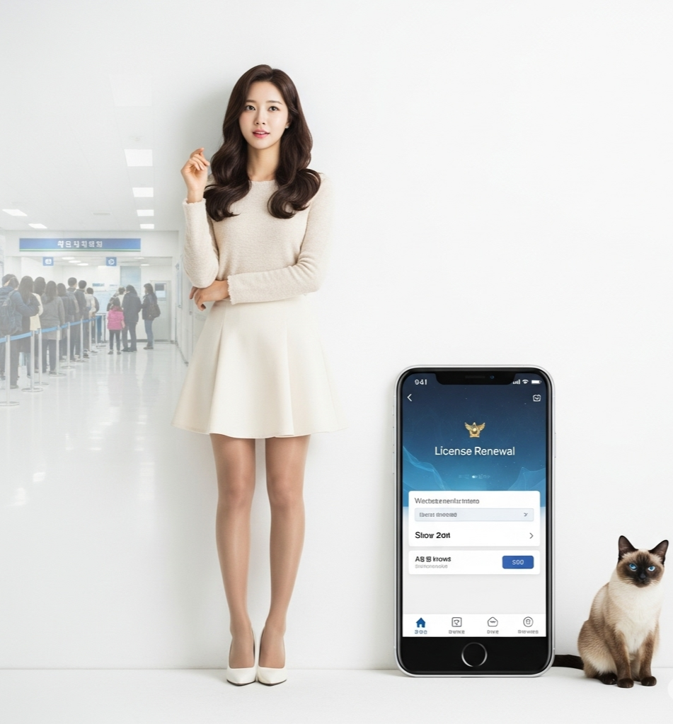 운전면허 해외에서 비대면갱신