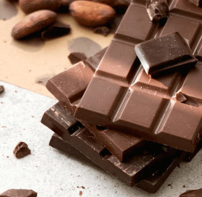 구내염 치료법 - 자극적인 음식 자제 초콜릿