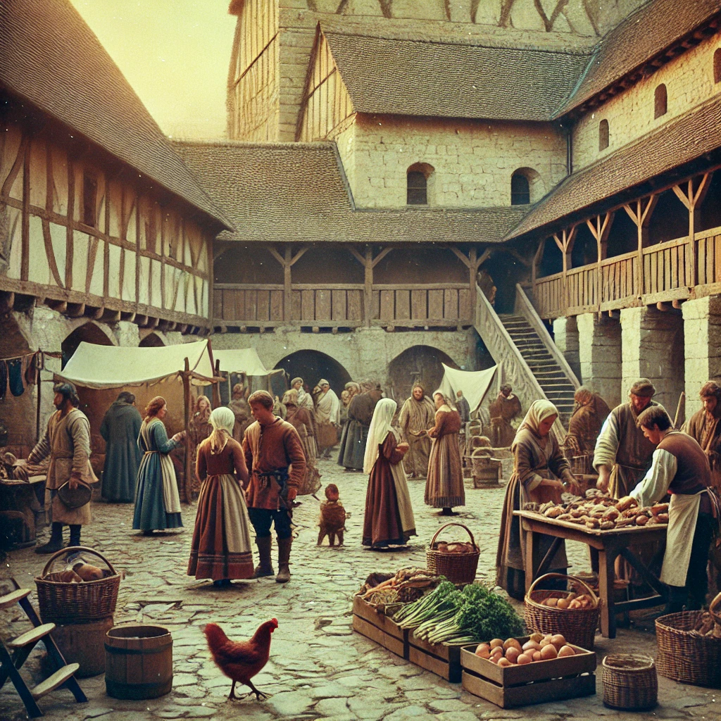 중세 문화 배경 관련 이미지