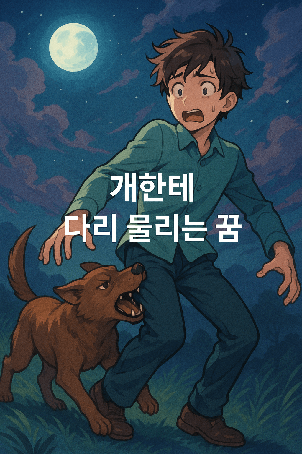 개한테 다리 물리는 꿈 해몽