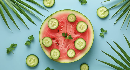 수박, 오이 이미지