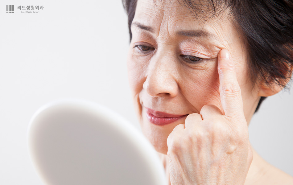 리드성형외과-눈꺼풀-처진눈-눈처짐-거상-상안검-눈썹밑거상-이마거상