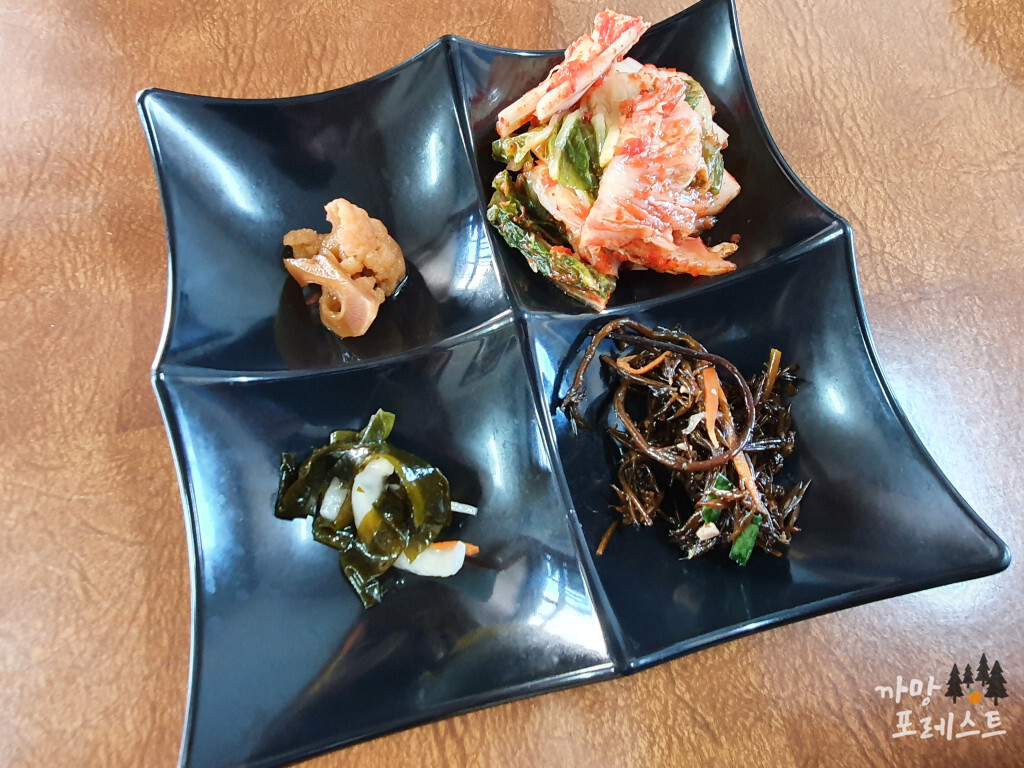 비양도 호돌이 식당 반찬