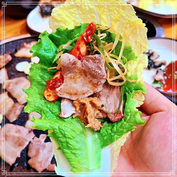 시흥 물왕저수지 맛집 삼겹살 쌈밥정식, 된장찌개, 고등어 구이