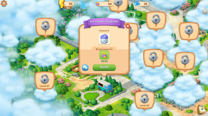 해피타운-무료게임-종료-화면