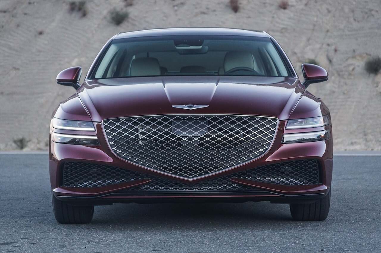 2024년형 제네시스 G80 내부디자인