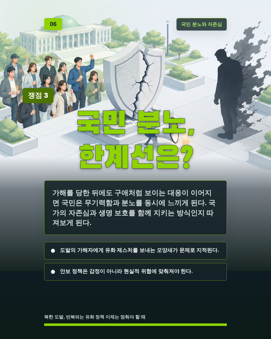 국민 분노, 한계선은?