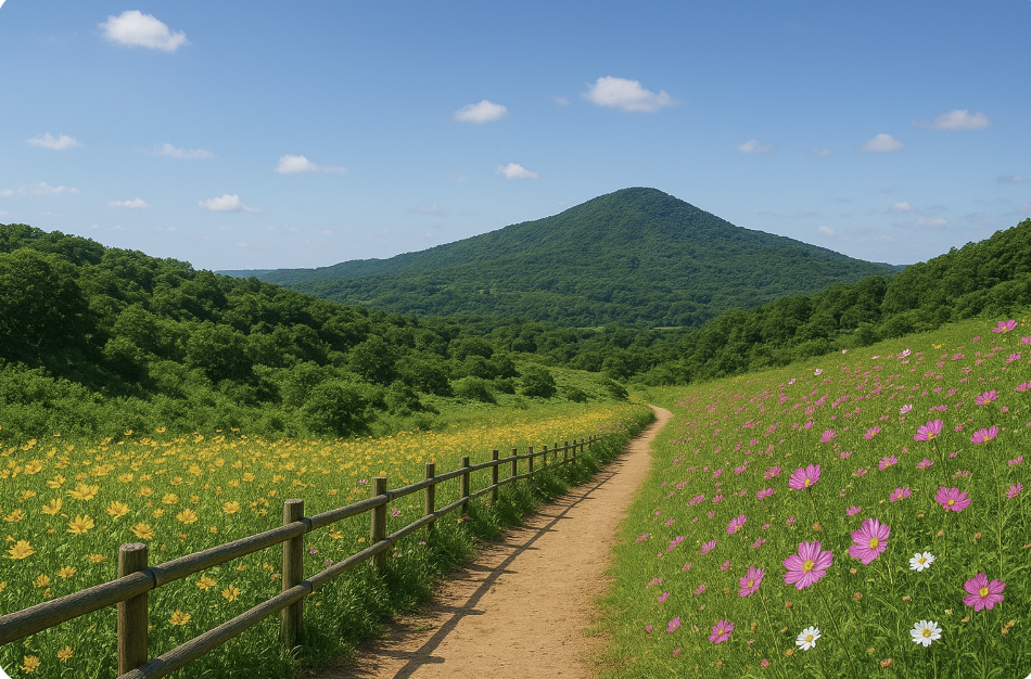 아름다운 제주 산간 트레킹 코스