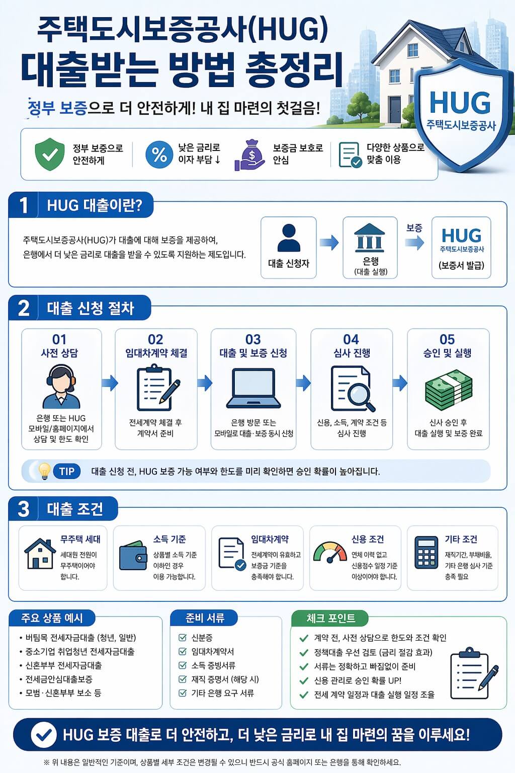 주택도시보증공사 대출받는법