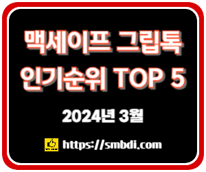 맥세이프 그립톡 TOP 5 - 네이버, 쿠팡 인기 순위 전격 비교 분석