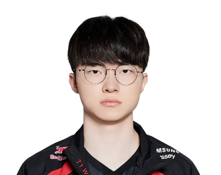 Faker (T1): 'God' 이라 불리는 전설적인 미드 라이너.