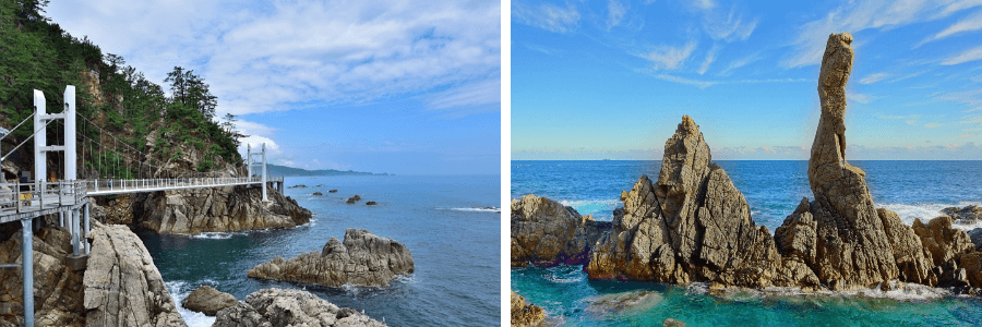 초곡용굴-촛대바위길