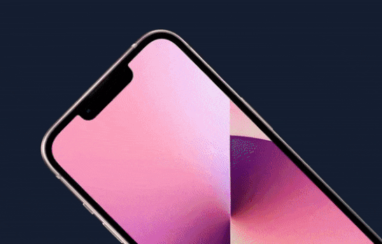iPhone-13-5가지-전-색상-모델을-전면부터-후면까지-회전시키는-모습