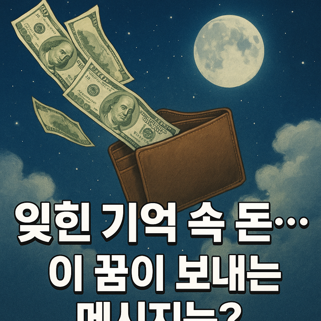 잊힌 기억 속 돈