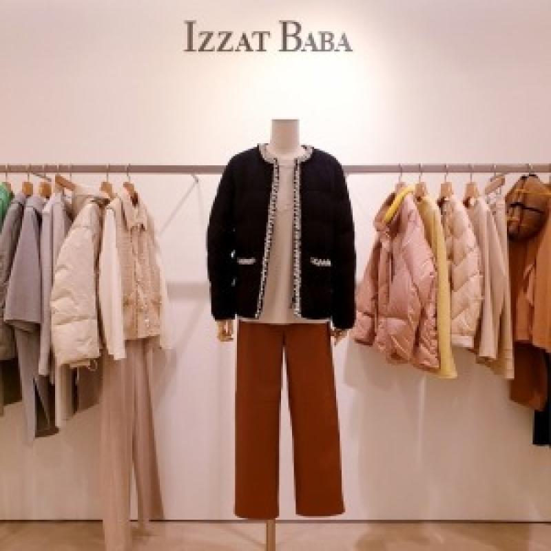 아이잗바바 라운드니트구스패딩BL2E2PD21