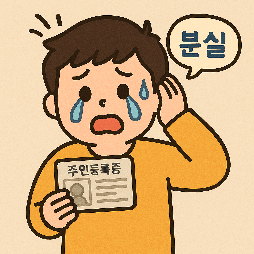 주민등록증 분실