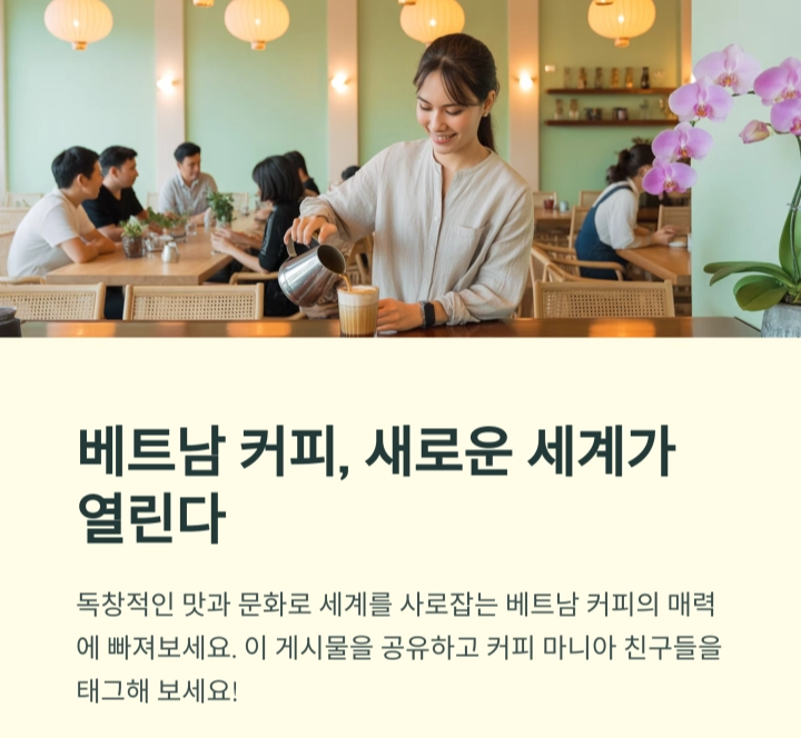 베트남 커피, 세계를 사로잡는 향과 이야기