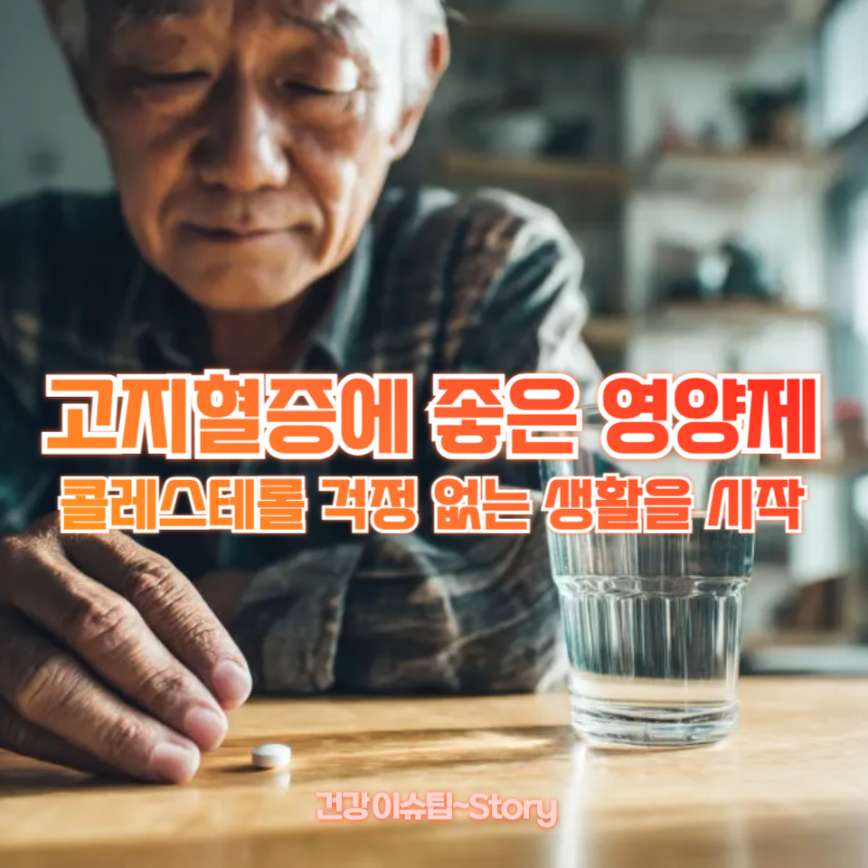 고지혈증에 좋은 영양제