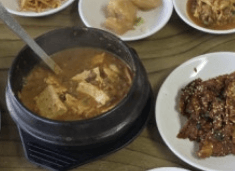 금성식당 청국장