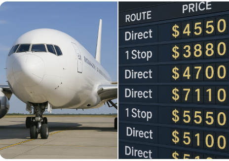 항공권 가격, 직항보다 경유가 더 저렴한 이유는? 관련 사진