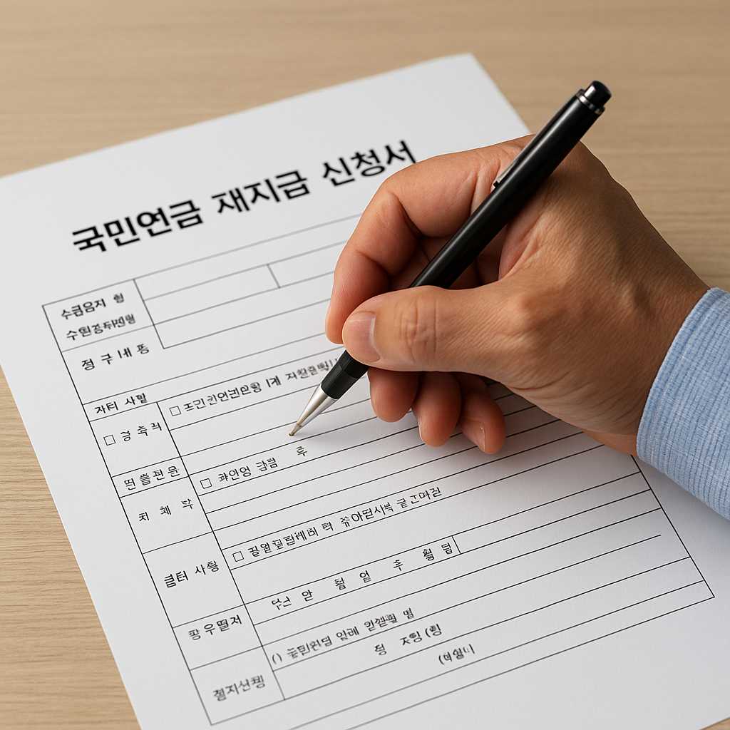 국민연금 재지급 신청절차 완벽가이드｜연기&middot;정지 후 다시 받는 법