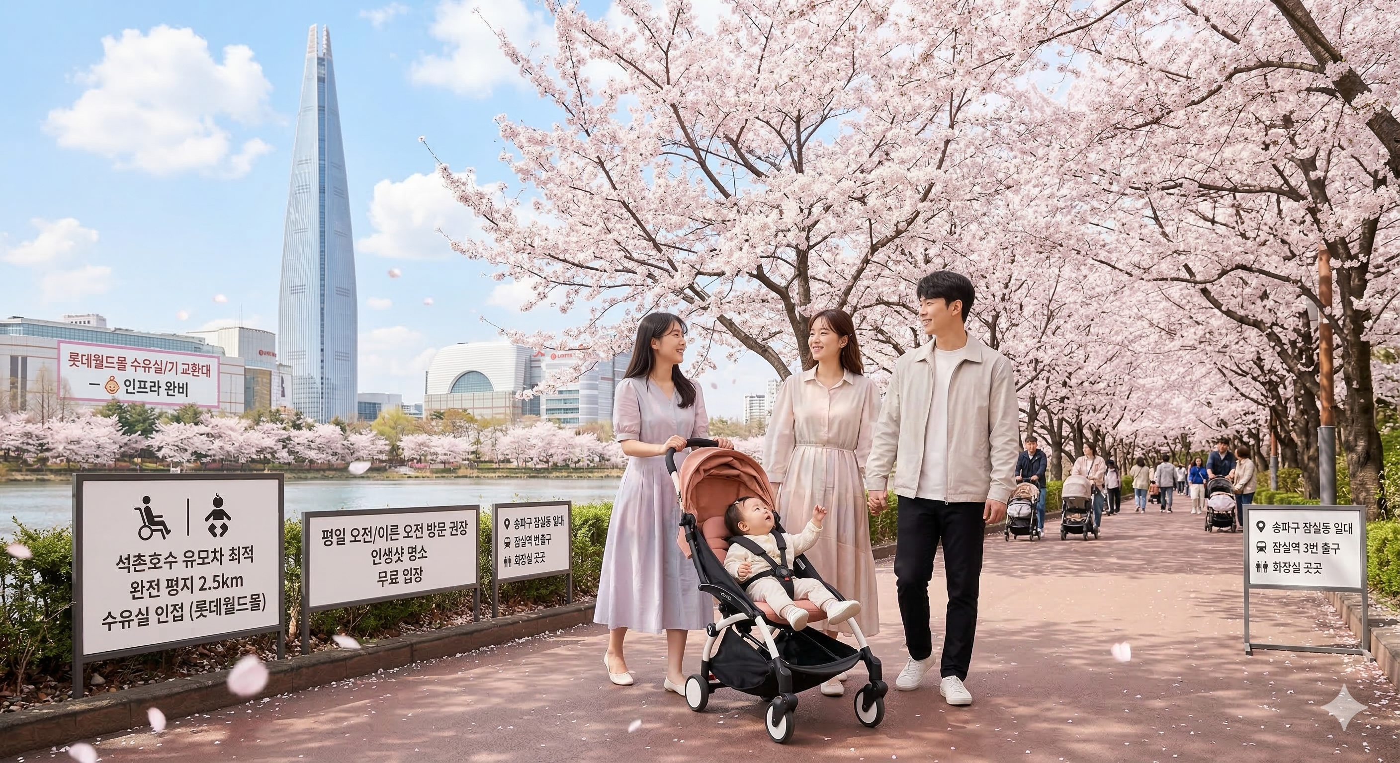 석촌호수 벚꽃축제