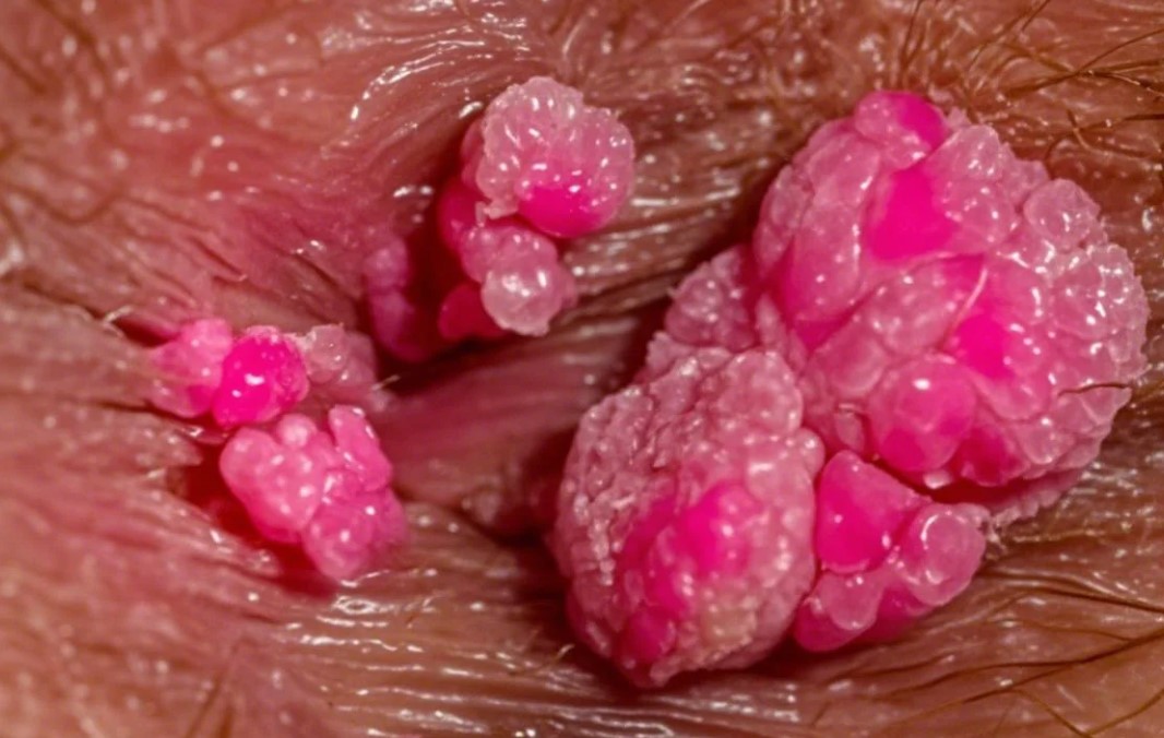 곤지름 감염된 모습