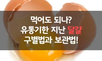 유통기한 구분 소비기한 품질유지기한 보관온도 버리는 기준_18