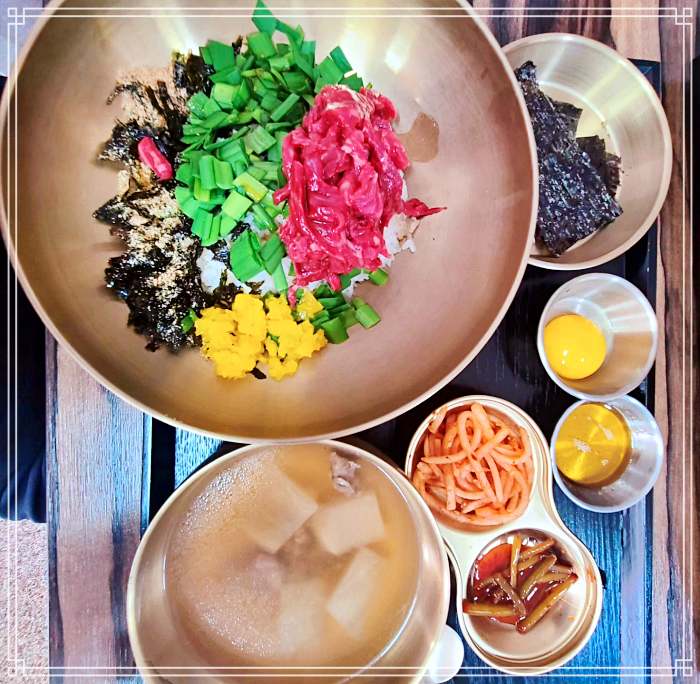 생방송 투데이 천안&#44; 사직동&#44; 중앙시장 육향의 신기원&#44; 들기름 육회 비빔밥 맛집