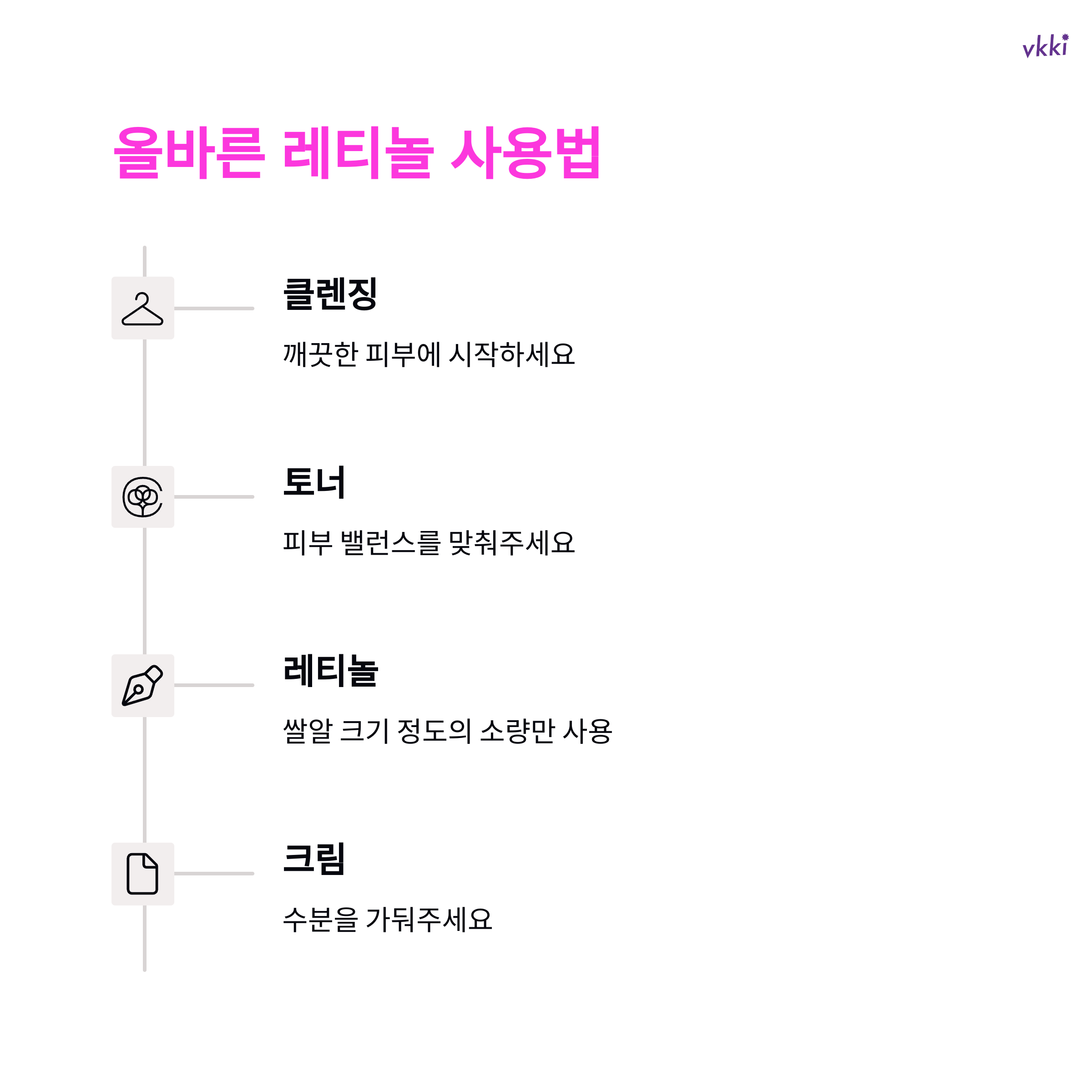 레티놀 크림 사용법, 주름 개선 효과 극대화하는 타이밍 총정리