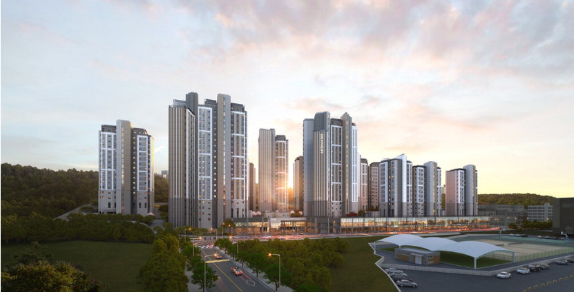 사우역 지엔하임 조감도