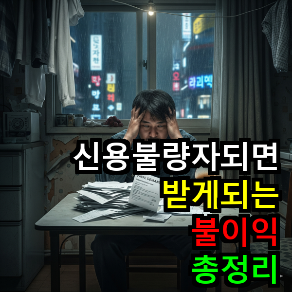 신용불량자되면