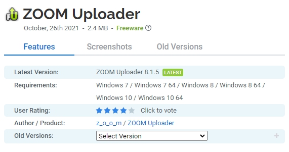 ZOOM-Uploader
