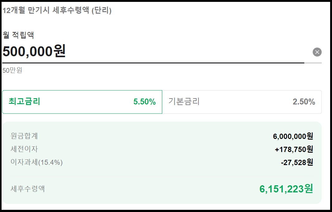 우리은행 퍼스트 정기적금 연5.5%