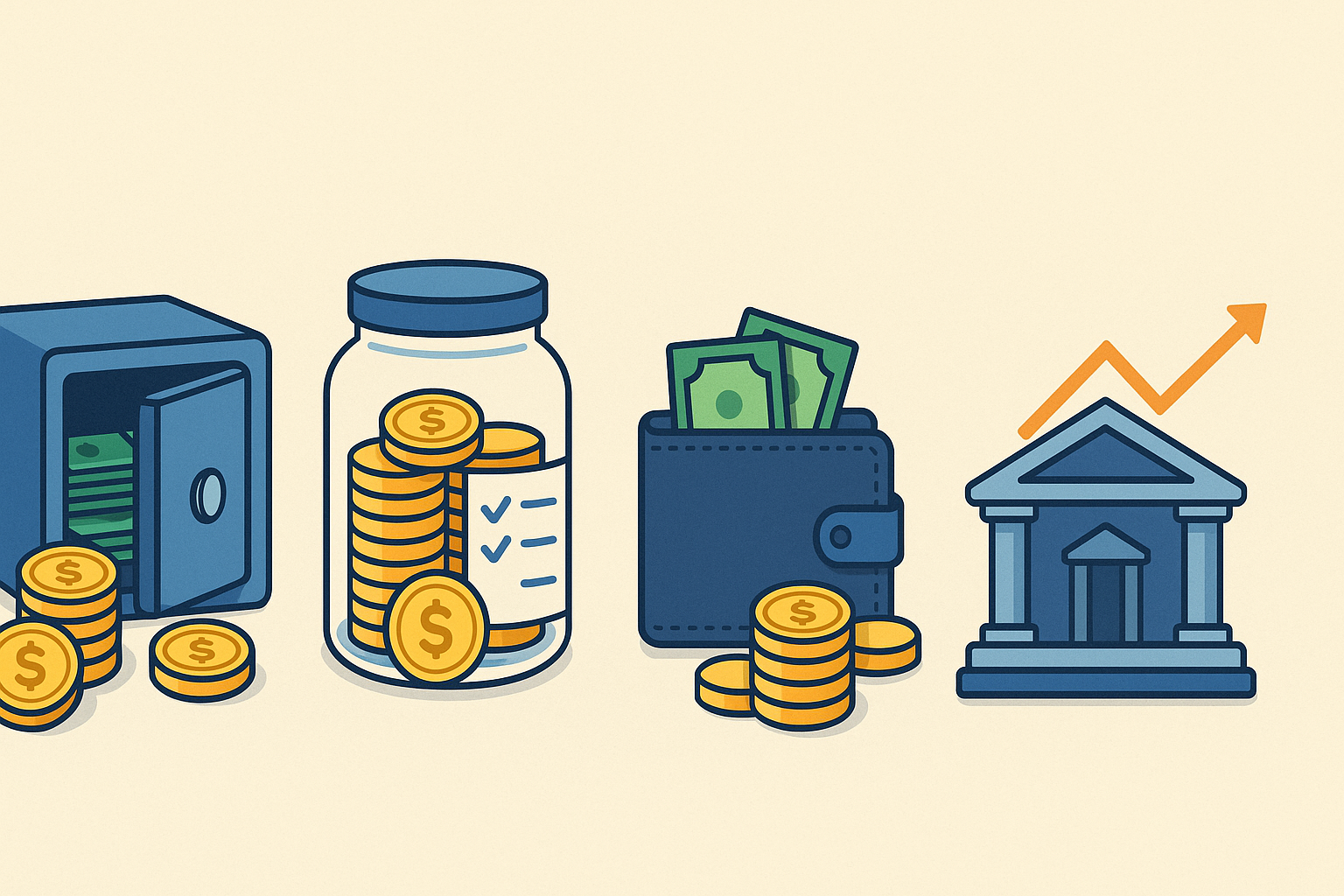 저축을 의미하는 이미지