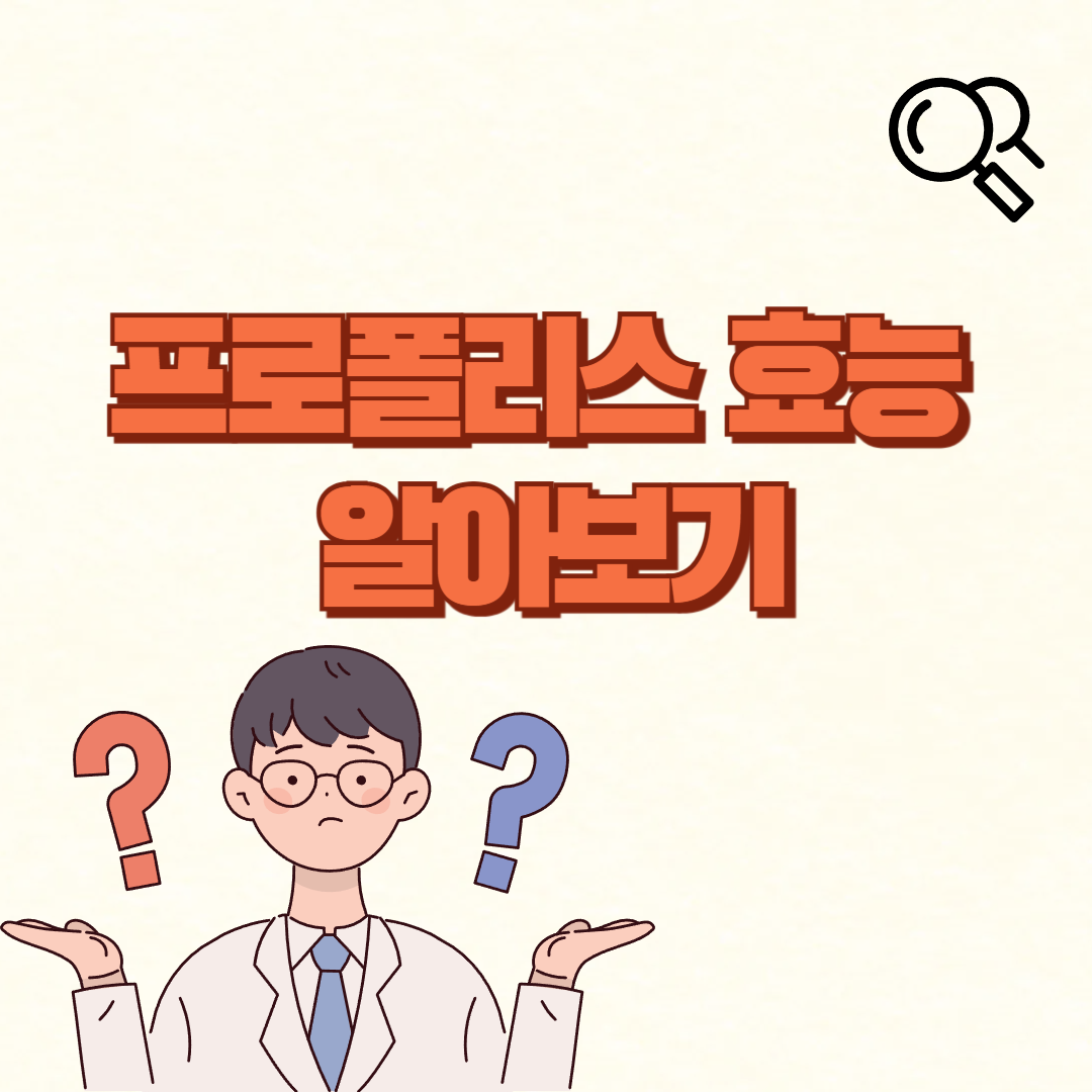 프로폴리스 효능✅