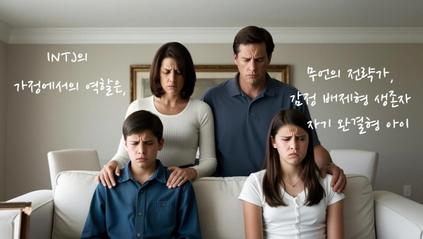 INTJ의 가정에서의 역할은 무언의 전략가, 감정 배제형 생존자, 자기 완결형 아이에 관한 사진