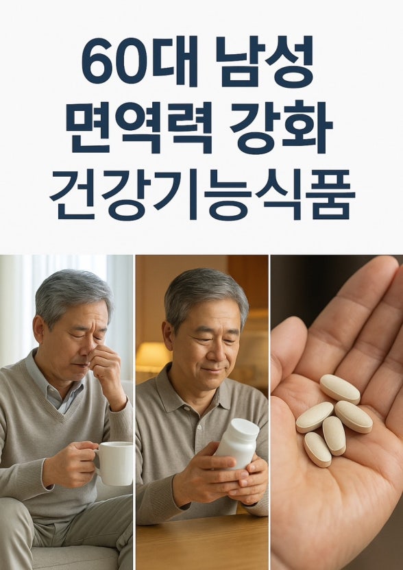 60대 먹으면 좋은 건강보조식품