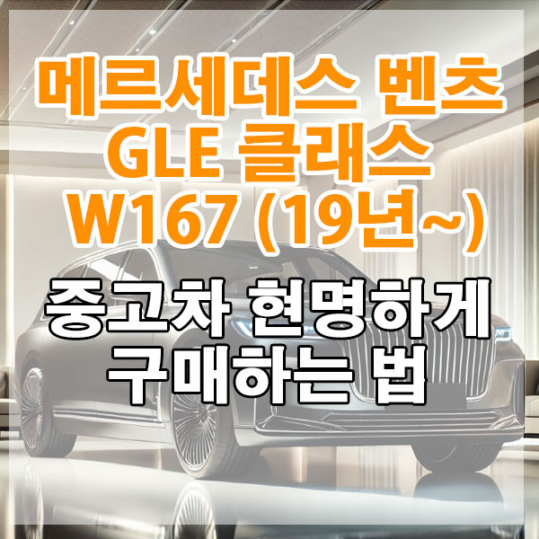 메르세데스 벤츠 GLE 클래스 W167(19년~) 중고차 현명하게 구매하는 법